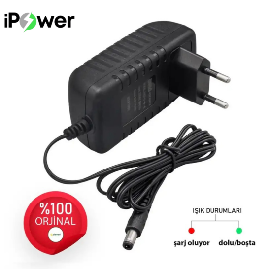 12.6v 1A 3S Li-ion Şarj Aleti