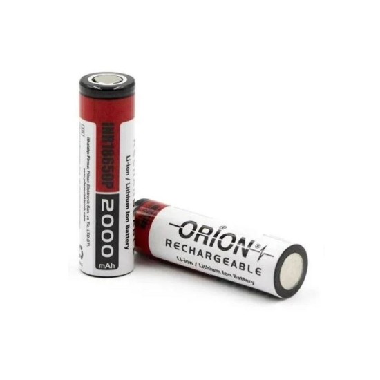 Orion 18650P 3.7V 2000mAh 15C Li-ion Pil