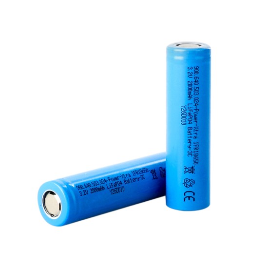 Power-Xtra IFR18650 - 3.2V 2000 Mah LiFePO4 Şarjlı Pil - 3C