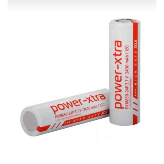 Power-Xtra PX18650-24P 2400mAh 12C Li-Ion Pil
